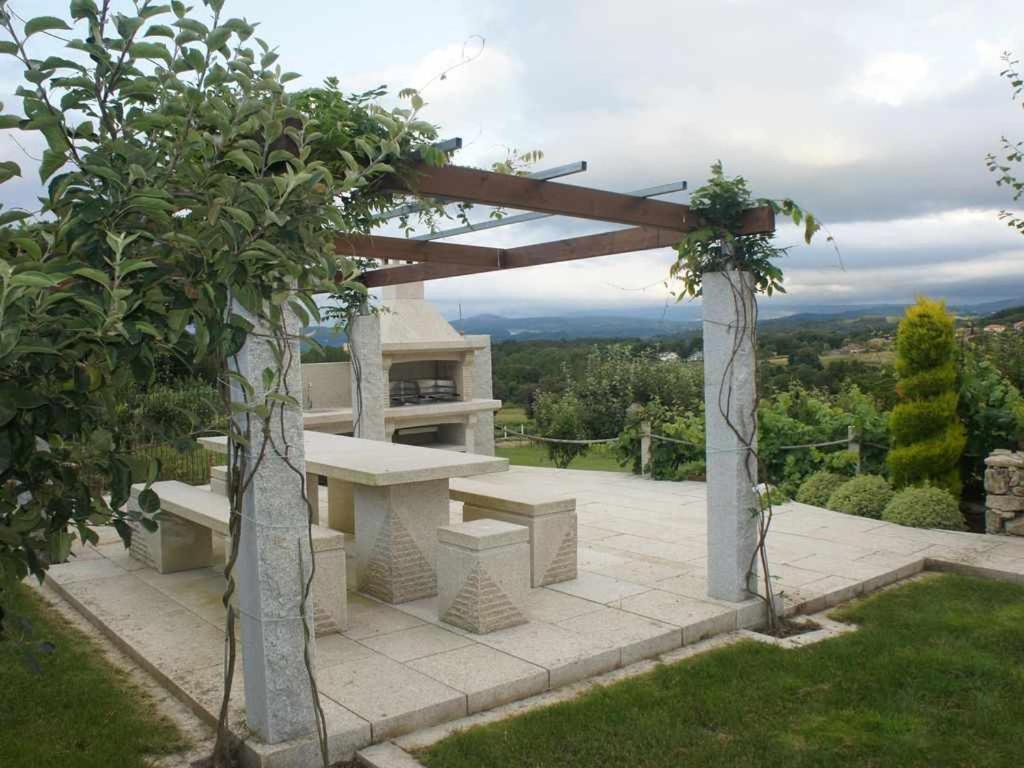 O Muino Casa Ferrador Ribeira Sacra Apartment Barantes Exterior photo