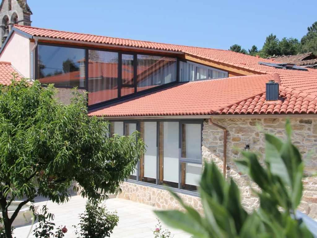 O Muino Casa Ferrador Ribeira Sacra Apartment Barantes Exterior photo